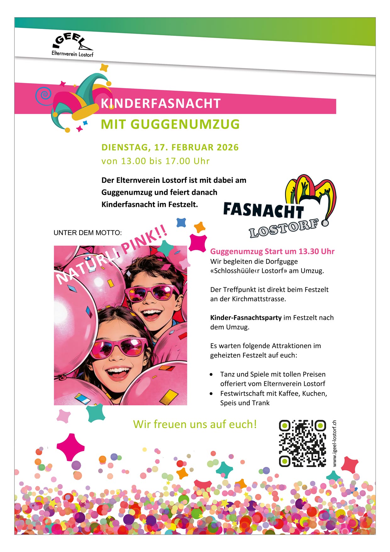 Kinderfasnacht Lostorf